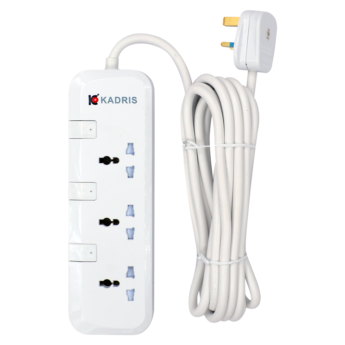 EX-1814 KADRIS 3 WAY EXTENSION SOCKET CG-7003 4 METER