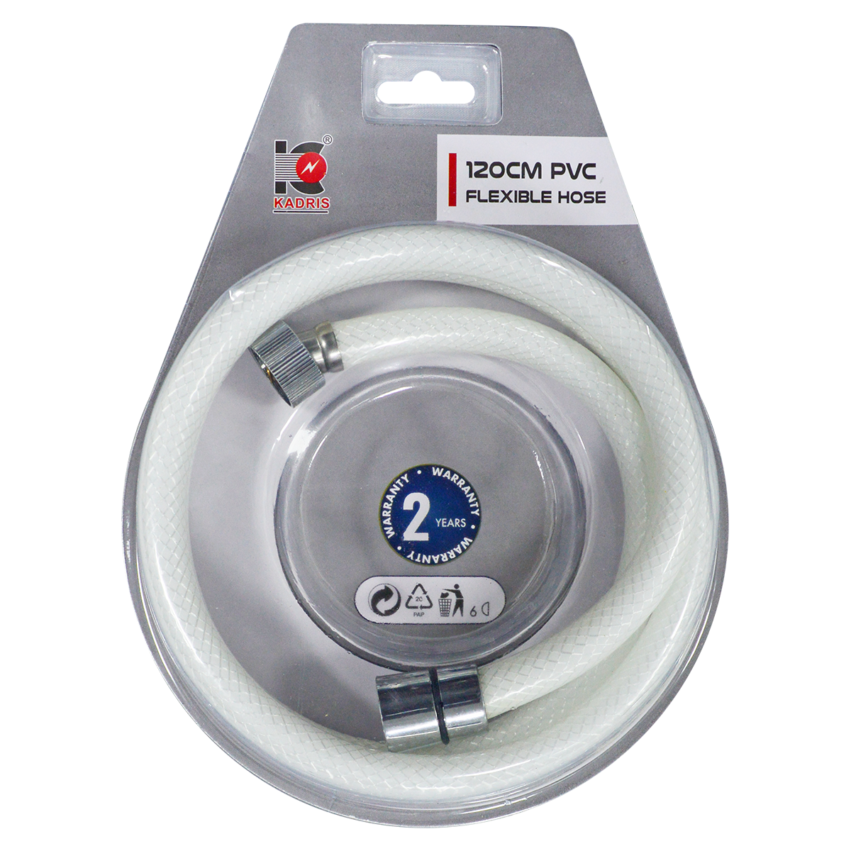 SA-1104 SHOWER FLEXIBLE PVC HOSE (1.2 M)