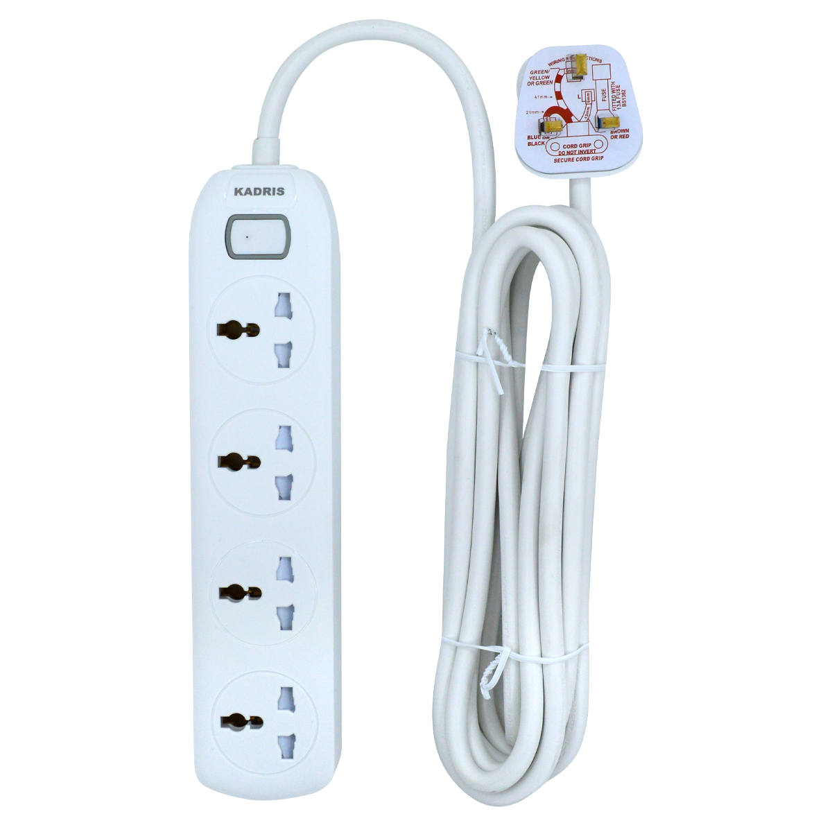 EX-1462 KADRIS 4 WAY EXTENSION SOCKET NK 400 4 METER