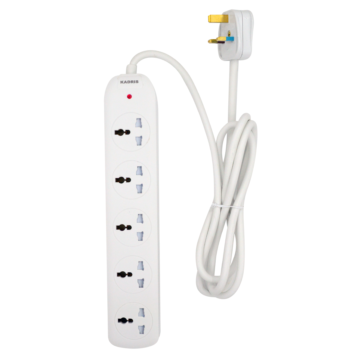 EX-1505 KADRIS 5 WAY EXTENSION SOCKET N5DS - 2 METER