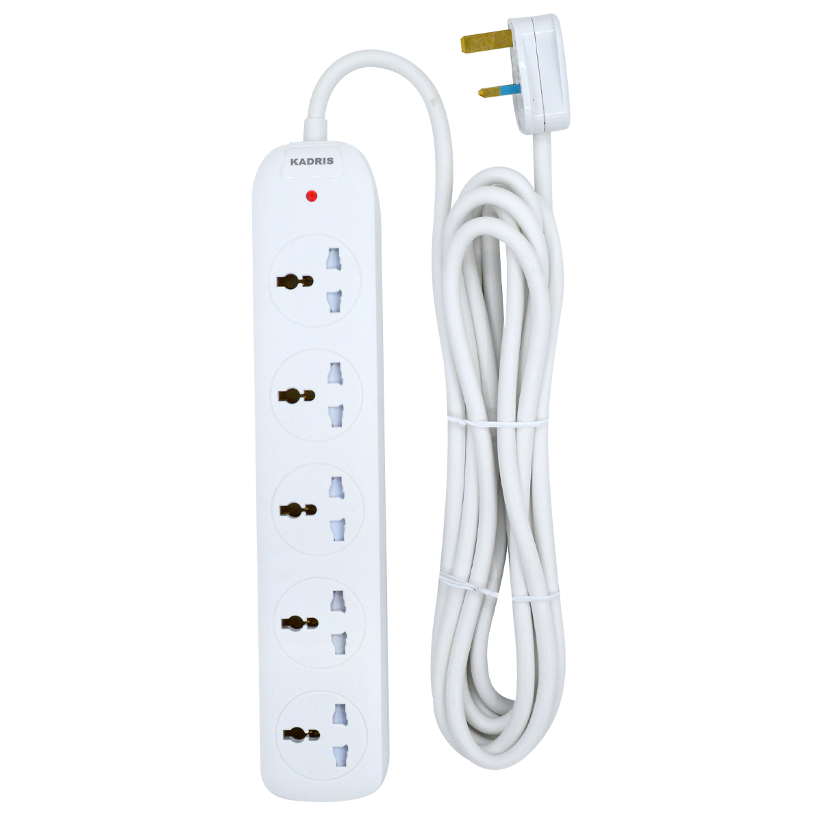 EX-1506 KADRIS 5 WAY EXTENSION SOCKET N5DS - 4 METER